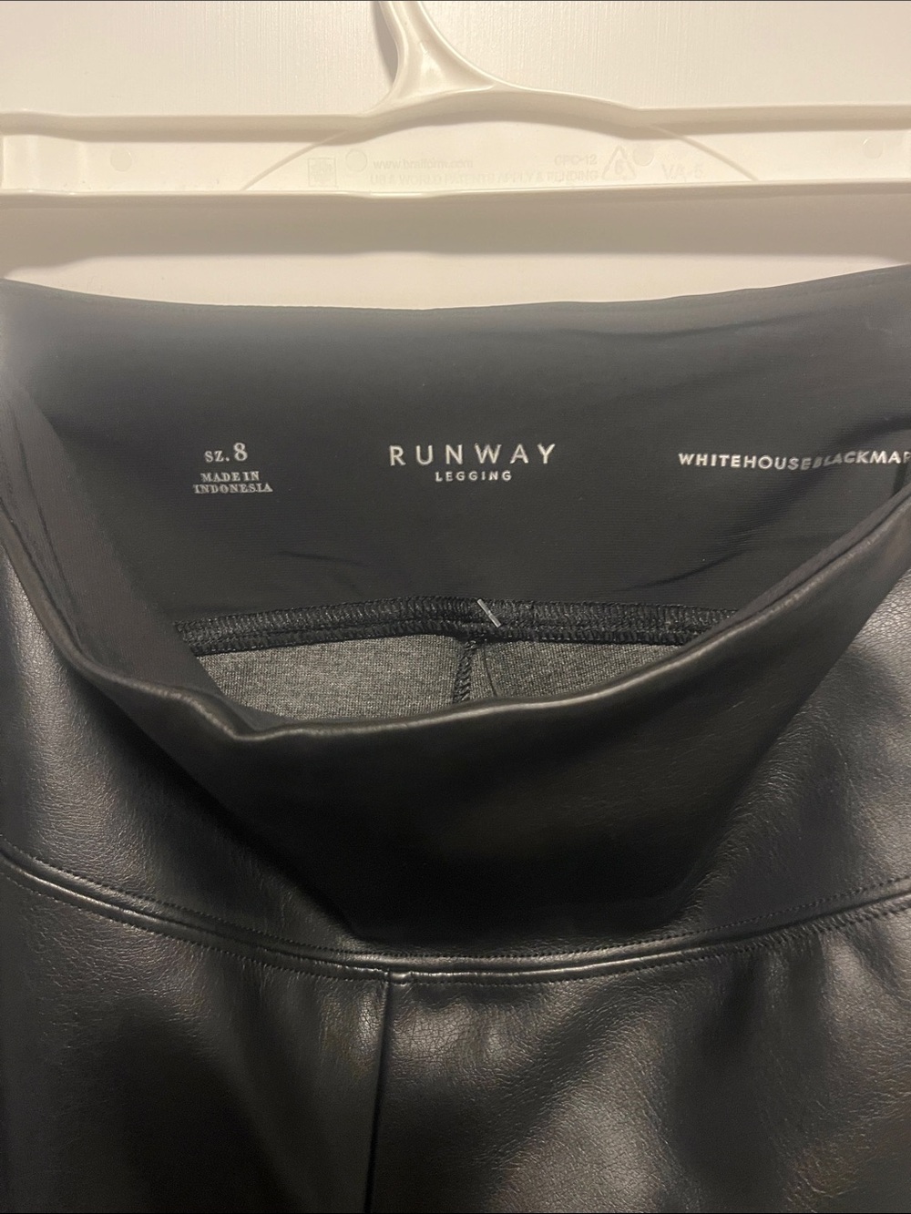 White House Black Market Black Runway Legging